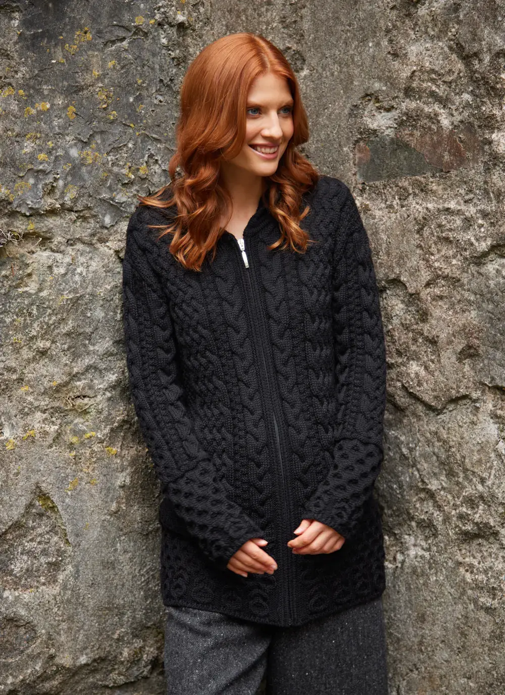 Anna Celtic Aran Hoodie